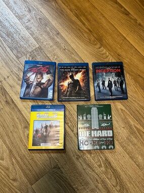 Blu-ray Movie Bundle - Die Hard, 300, ect.